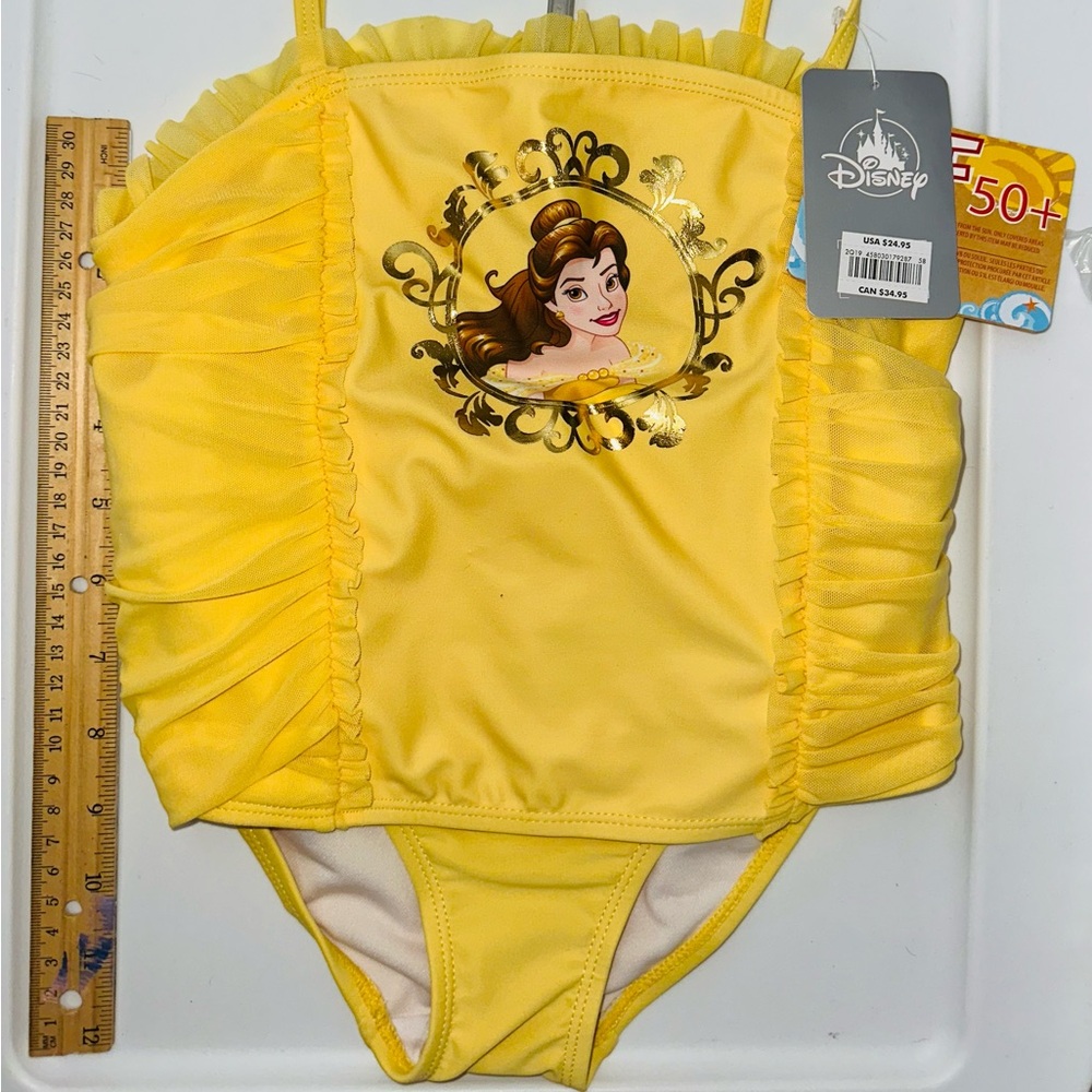 Disney Belle Yellow Swimsuit